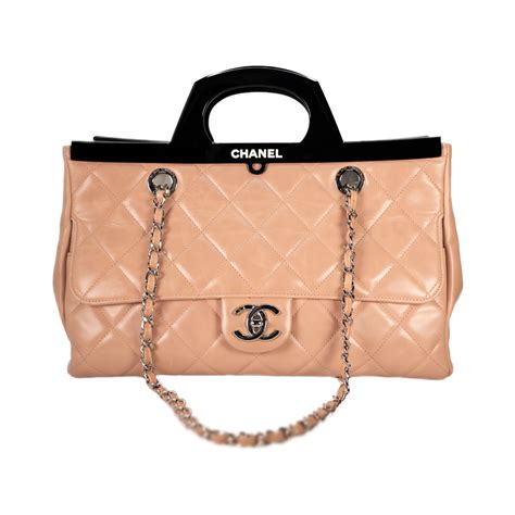 chanel cc delivery tote|authentic chanel tote bag.